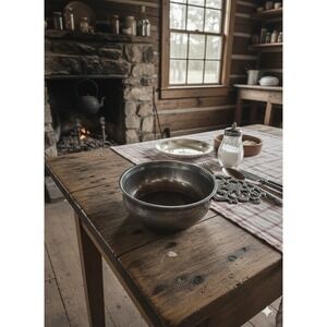 Vintage Reed & Barton 1945(Anvil) Pewter Porringer Bowl 5" One Handle R59 #2396